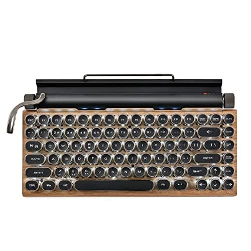 Silpio Retro Typewriter Keyboard 83 Keys ABS Body Wear