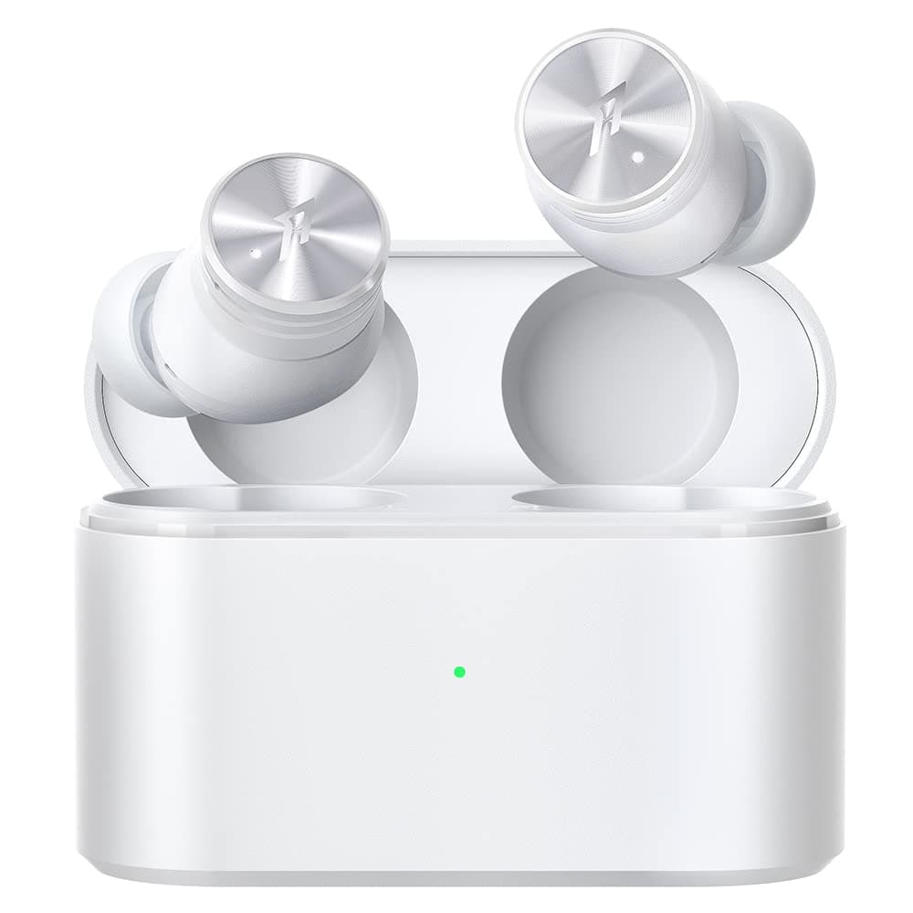 1MORE PistonBuds Pro Hybrid Active Noise Canceling Wireless Earbuds, Bluetooth 5.2 Headphones, 12 Studio-Grade EQs, AAC, 30h Playtime, 4 Mics with DNN, Gaming Mode, IPX5, White