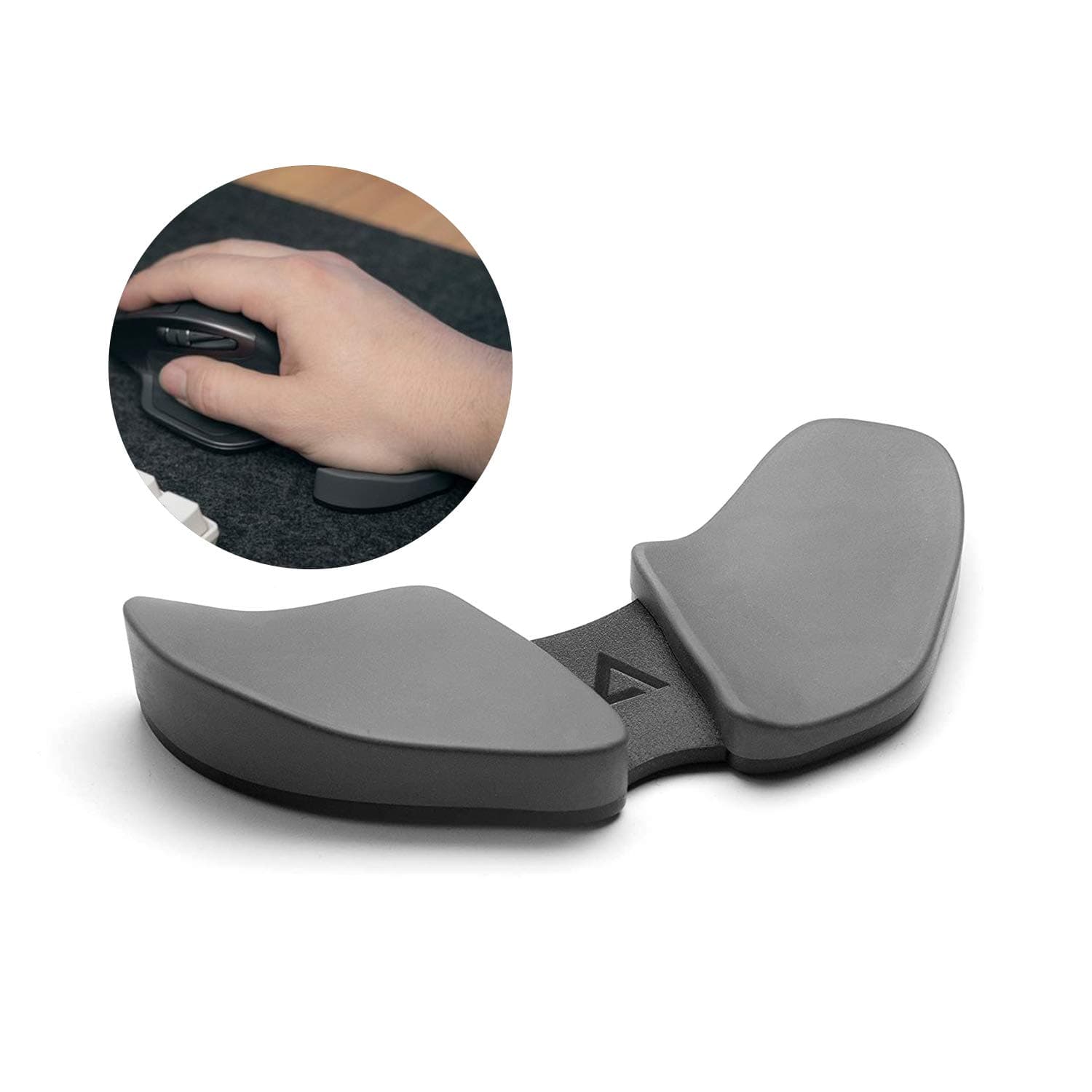Reloot - DeltaHub Carpio: Ergonomic Gliding Wrist Rest, Sliding Wrist Pad That Moves with Your Mouse, Physician Designed for Carpal Tunnel Syndrome, Lightweight Palm Rest, for Office Computer Mac PC