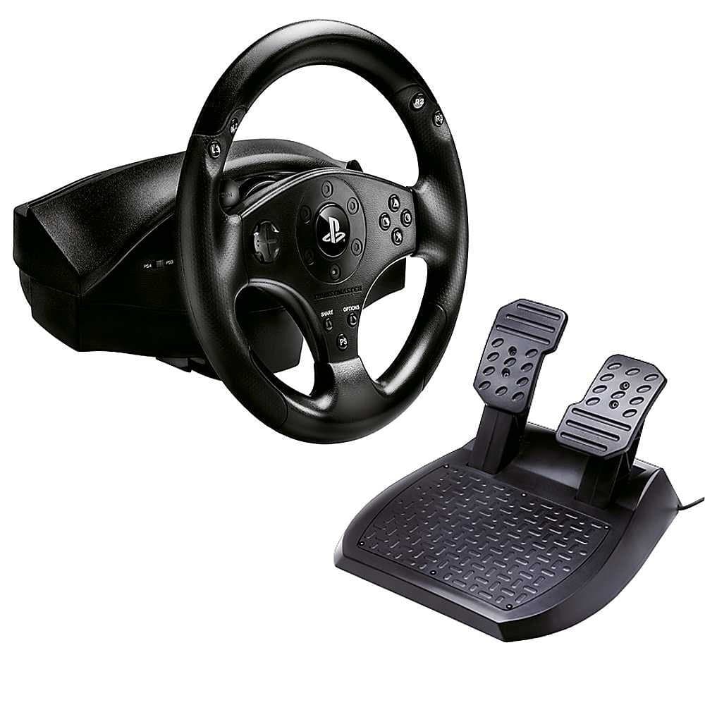Thrustmaster T80 RW Racing Wheel including 2 pedal set - compatible with PS4/PS3 - works with PS5 games