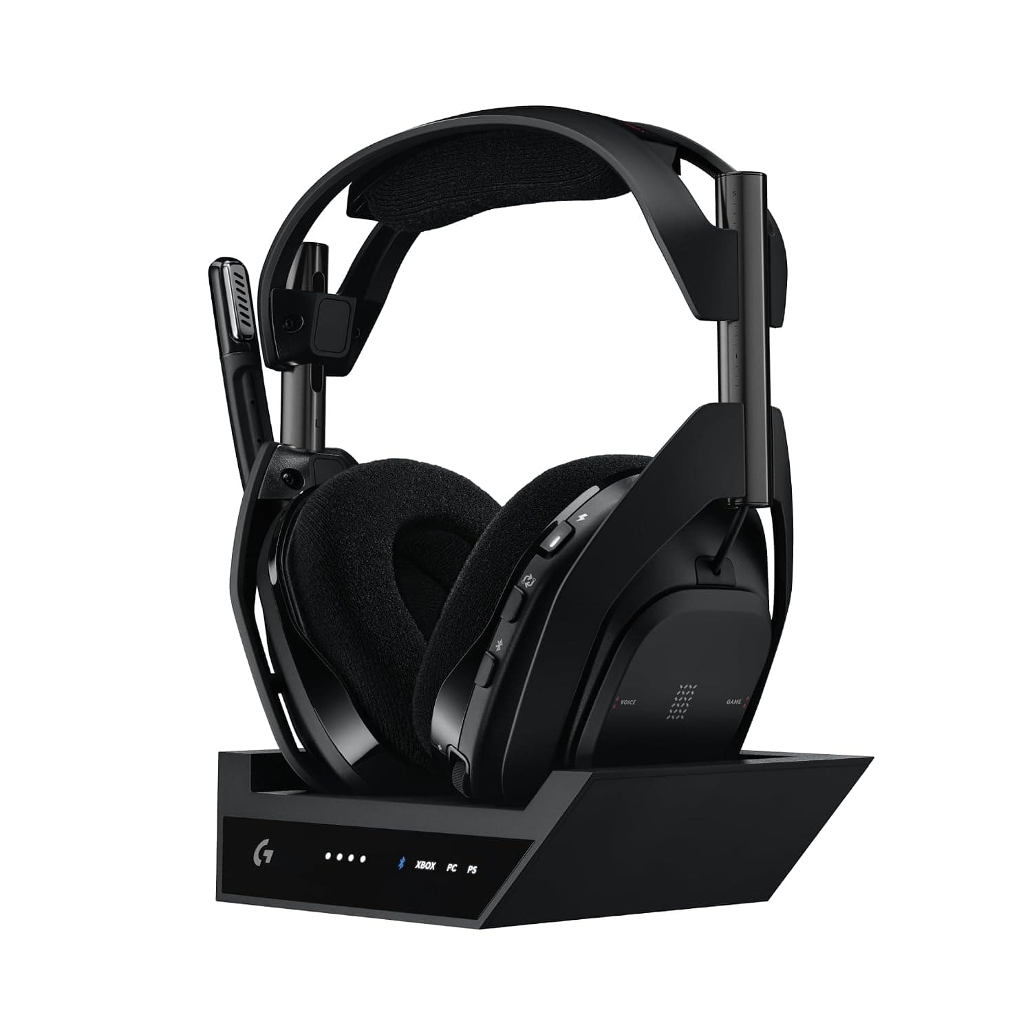 Logitech G Astro A50 X LIGHTSPEED Wireless Gaming Headset + Base | PRO-G GRAPHENE, PLAYSYNC for Xbox Series X|S, PS5, PC/Mac, Nintendo Switch/Switch 2, Bluetooth, HDMI 2.1 Passthru - Black