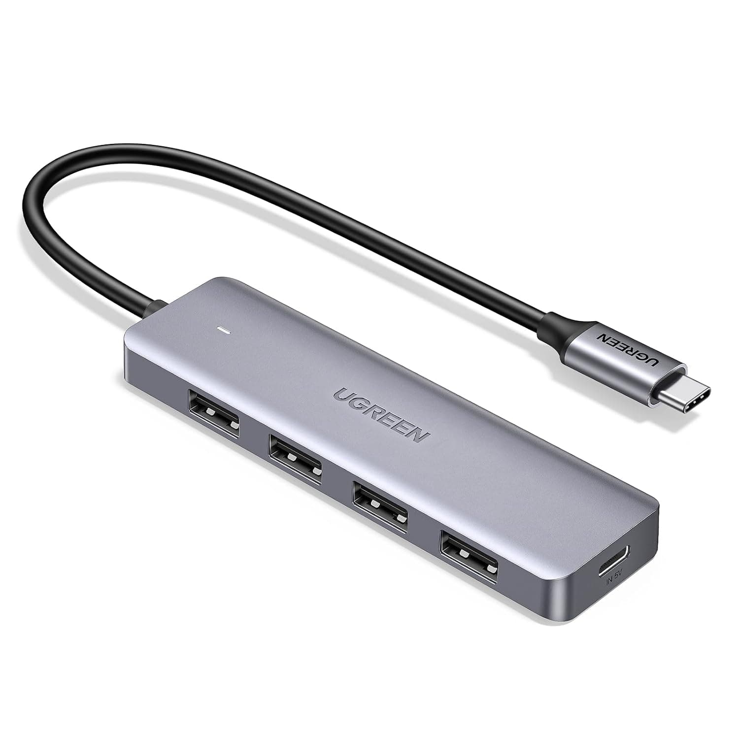 UGREEN USB C Hub, Slim USB C to USB Adapter 4 Ports, 5Gbps USB Splitter | 5V 2A, Compatible with Thunderbolt 3 Macbook/iPad Pro/Air XPS/Mac Pro/Mac mini/iMac/Surface Pro/XPS/Flash Drive/Mobile HDD