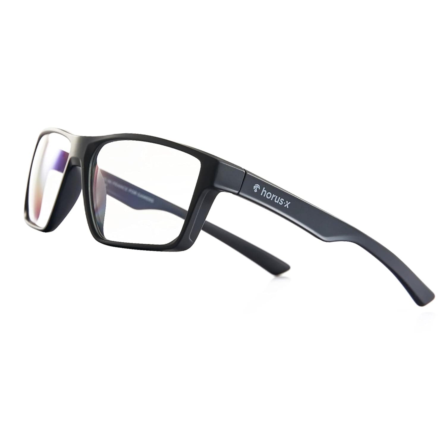 Horus X - Gaming Glasses | Blue Light Blocking Glasses | Computer Screen | Anti Fatigue & Eyestrain for Men and Women | Clear