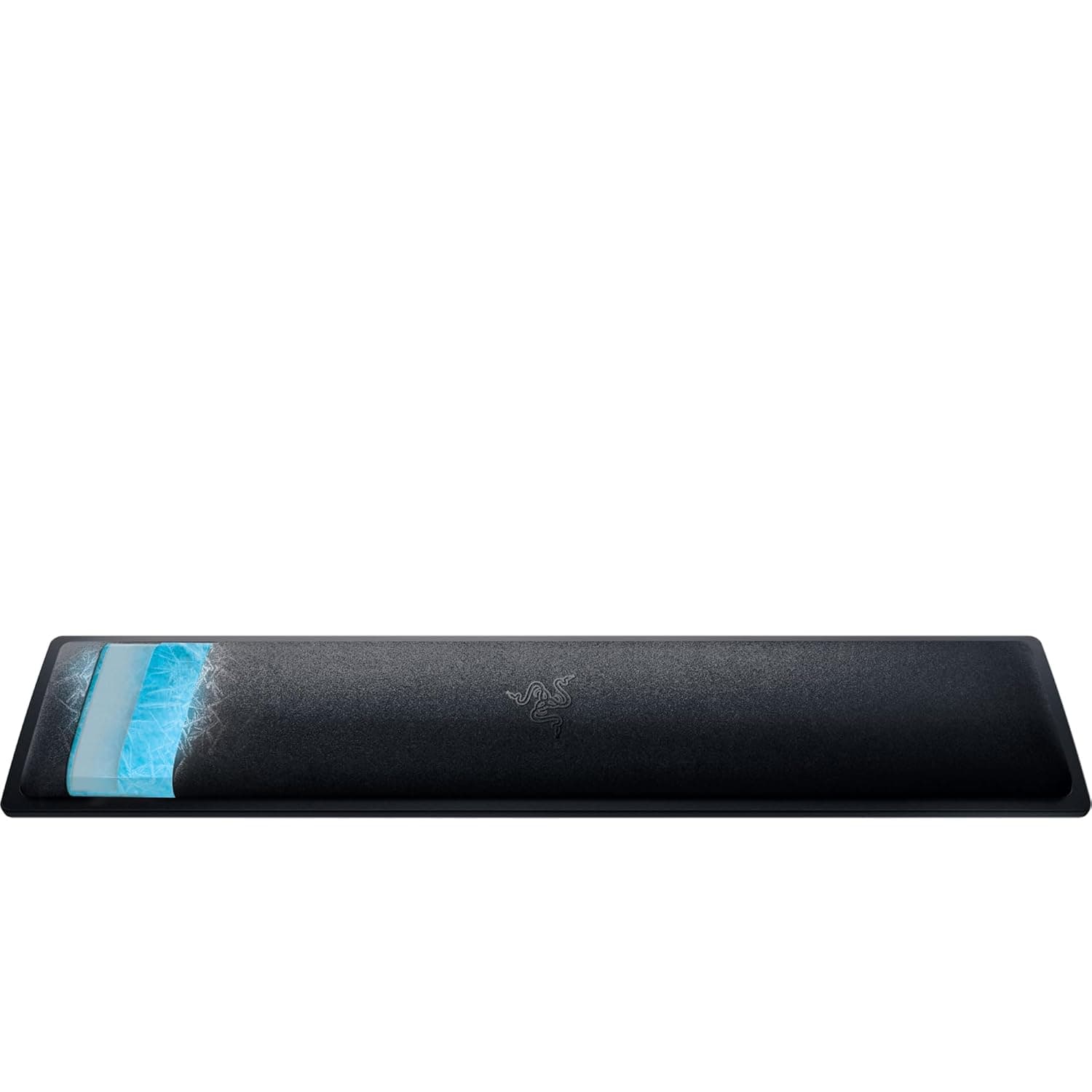 Razer Ergonomic Wrist Rest Pro for Full-Sized Keyboards (Cooling Gel-Infused Cushion, Anti-Slip Rubber Feet, Compatible with All Full-Sized Keyboards) Black