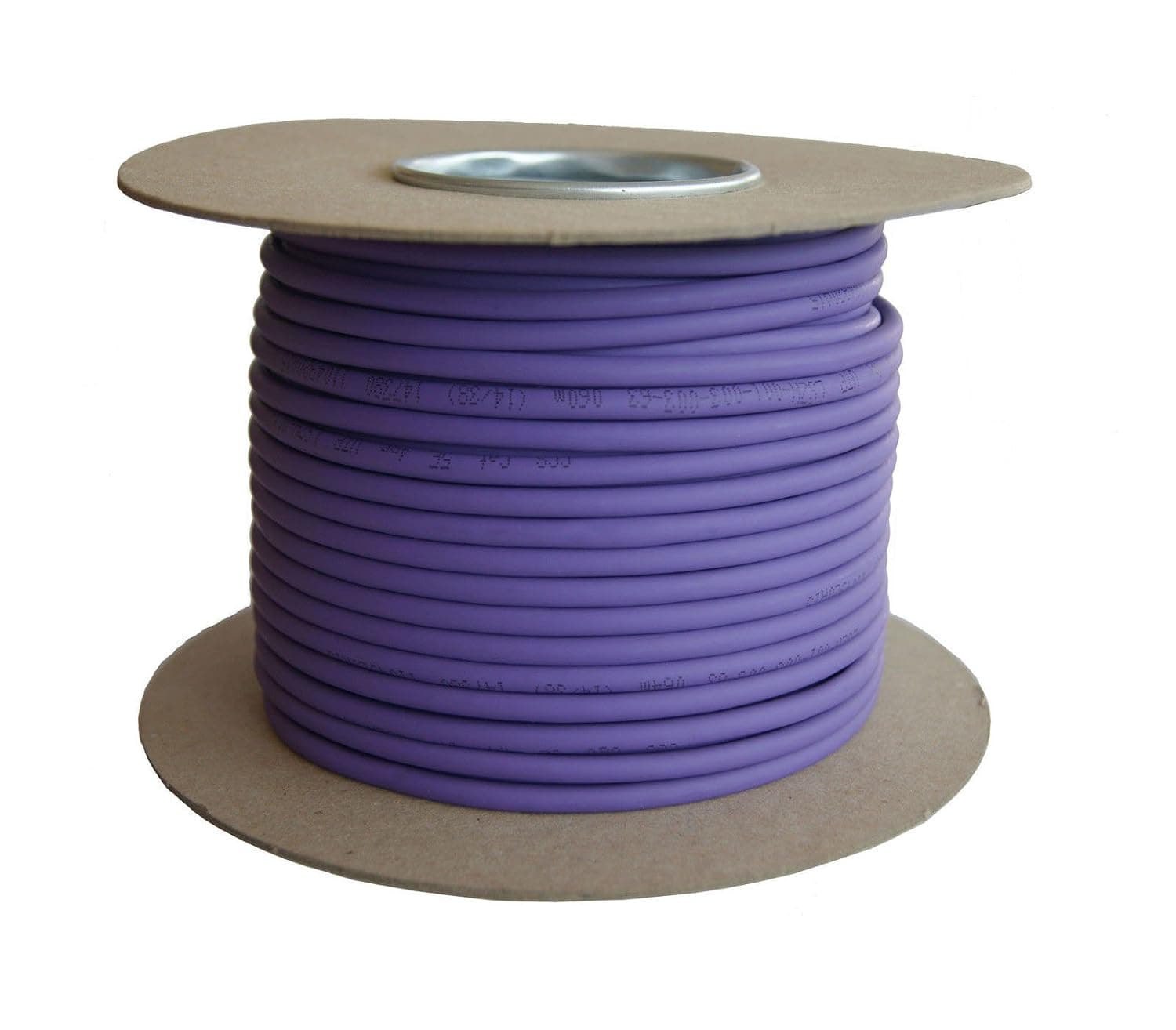Cat6 Internet Ethernet Cable 50m Violet LSZH Internal 100% Copper Poe Data Networking