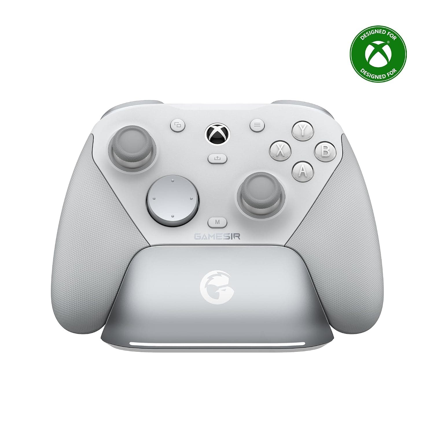 GameSir G7 Pro Wired Controller for Xbox Series X|S, Xbox One, Wireless Gamepad for PC&Android with TMR Sticks, Hall Effect Analog Triggers, 1000Hz Polling Rate, 3.5mm Audio Jack - White