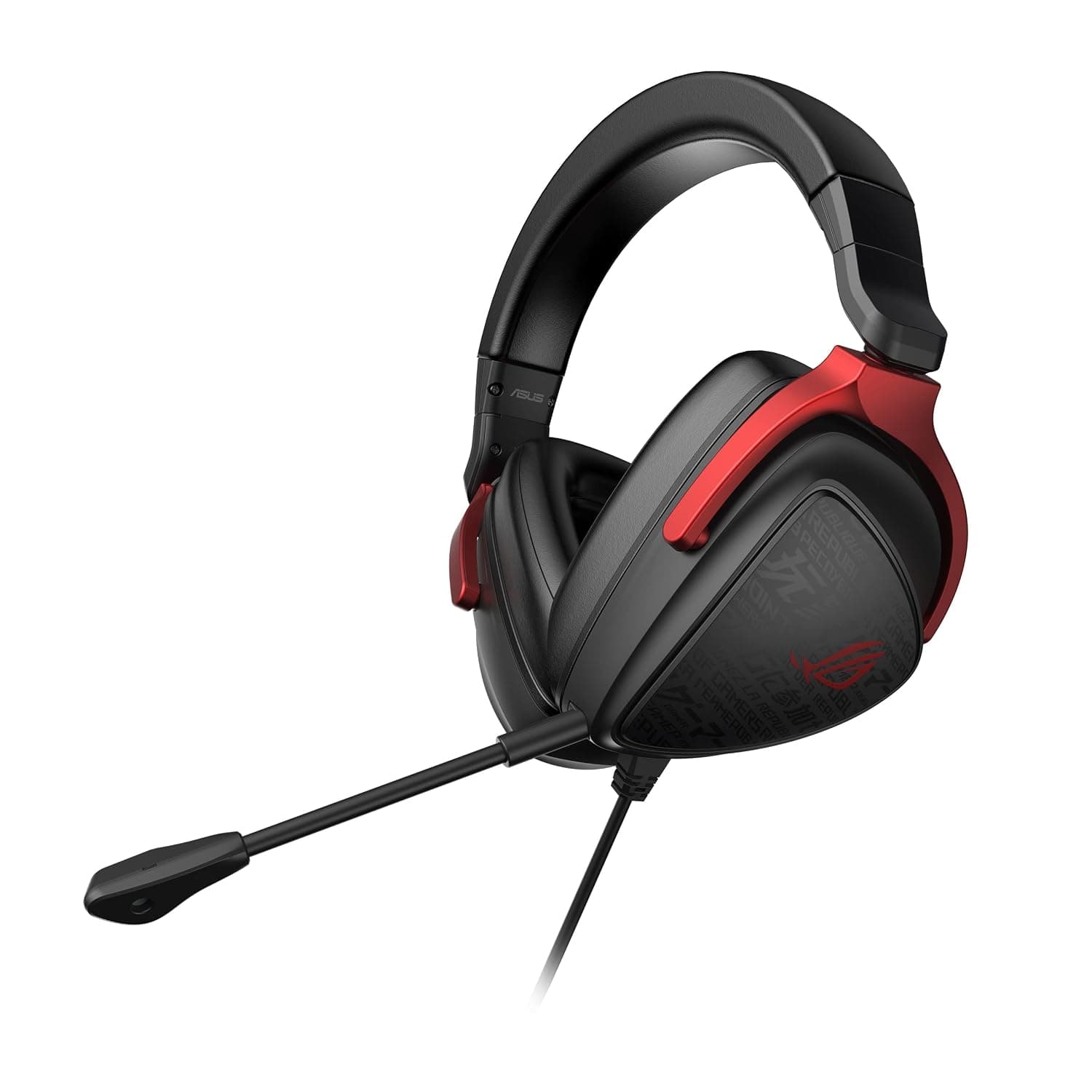 ASUS ROG Delta S Core Lightweight Wired Gaming Headset - Black | 3.5mm wired headset, 270g design, 50mm drivers, 7.1 surround sound, Discord-certified boom mic, For PC, Switch, PS5, Xbox