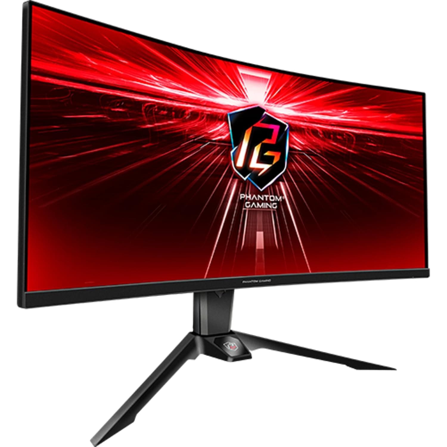 Asrock PG34WQ15R2B 34" CURVED GAMING MONITOR, WQHD, 165HZ, 1 MS, HDR400, WIFI ANTENNA