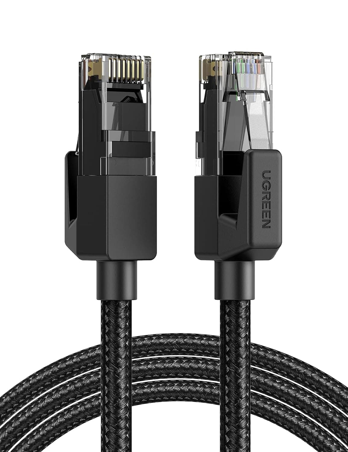 UGREEN Cat 6 Ethernet Cable 5M, Braided 5Gbps PoE RJ45 LAN | Braided Pure Copper with PoE Support. Ideal for Gaming, Streaming, Smart Home. Fits Router, Modem, TV, PC, PS5