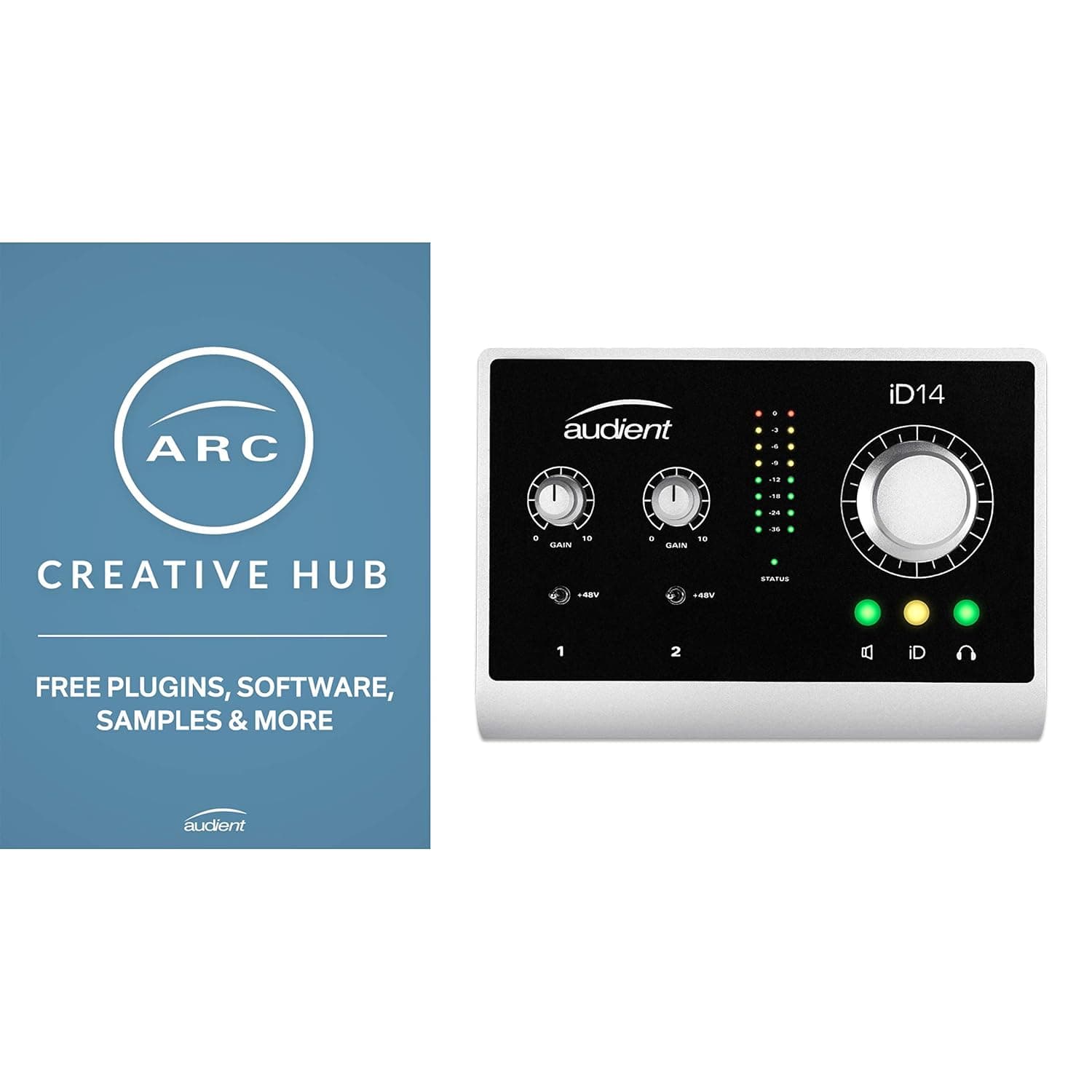 Audient iD14 USB Audio Interface and Monitor Controller, P182