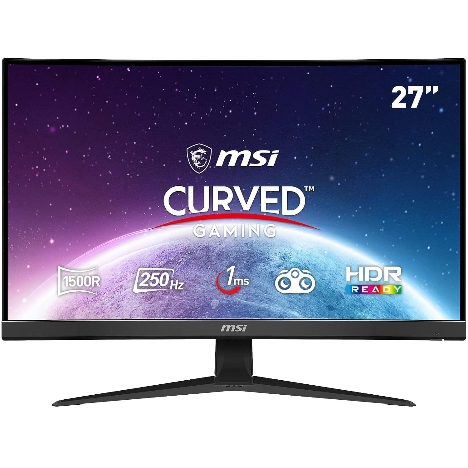 MSI G27C4X 27" Widescreen VA LED Black Curved Monitor (1920x1080/1ms/2xHDMI/DisplayPort)