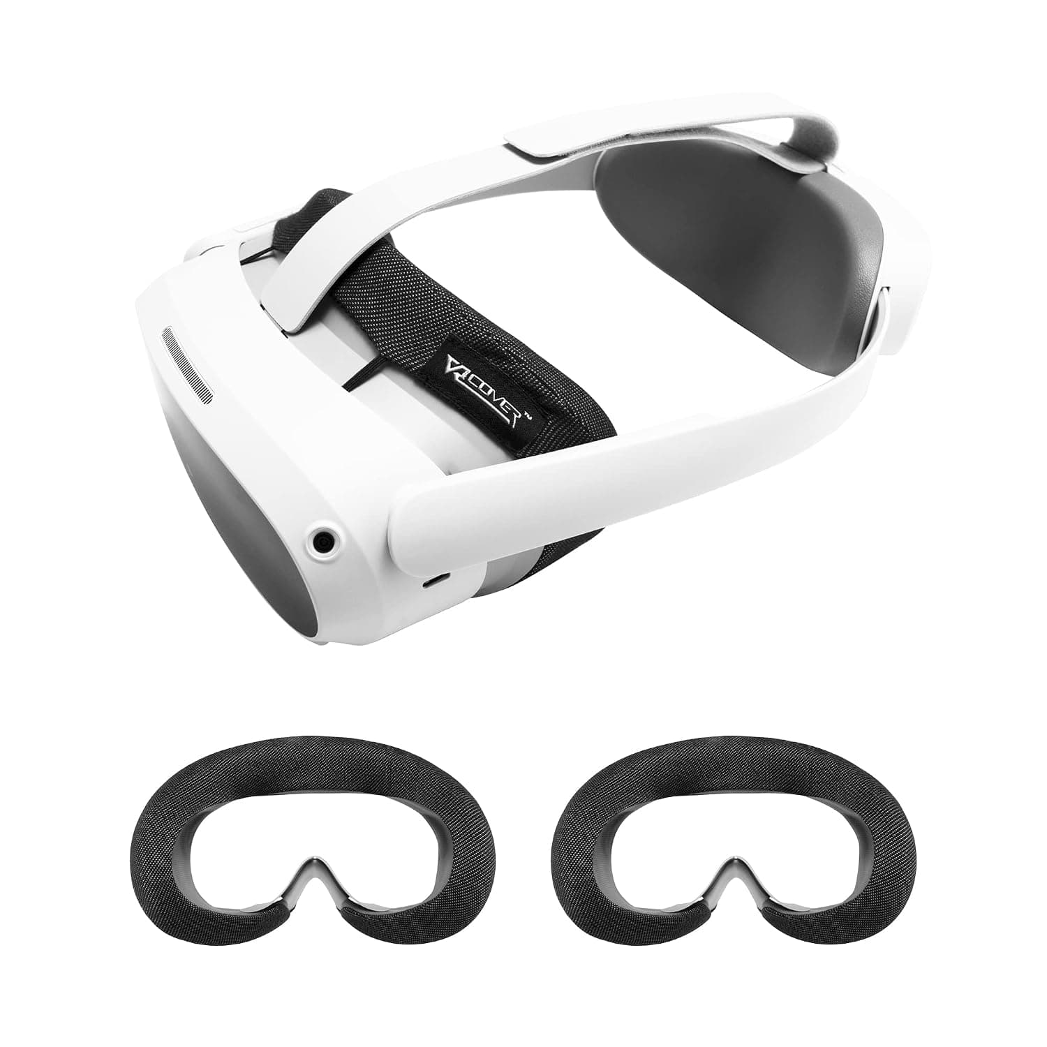 VR Cover for PICO 4 - Washable Hygienic Cotton Cover (2 pcs)
