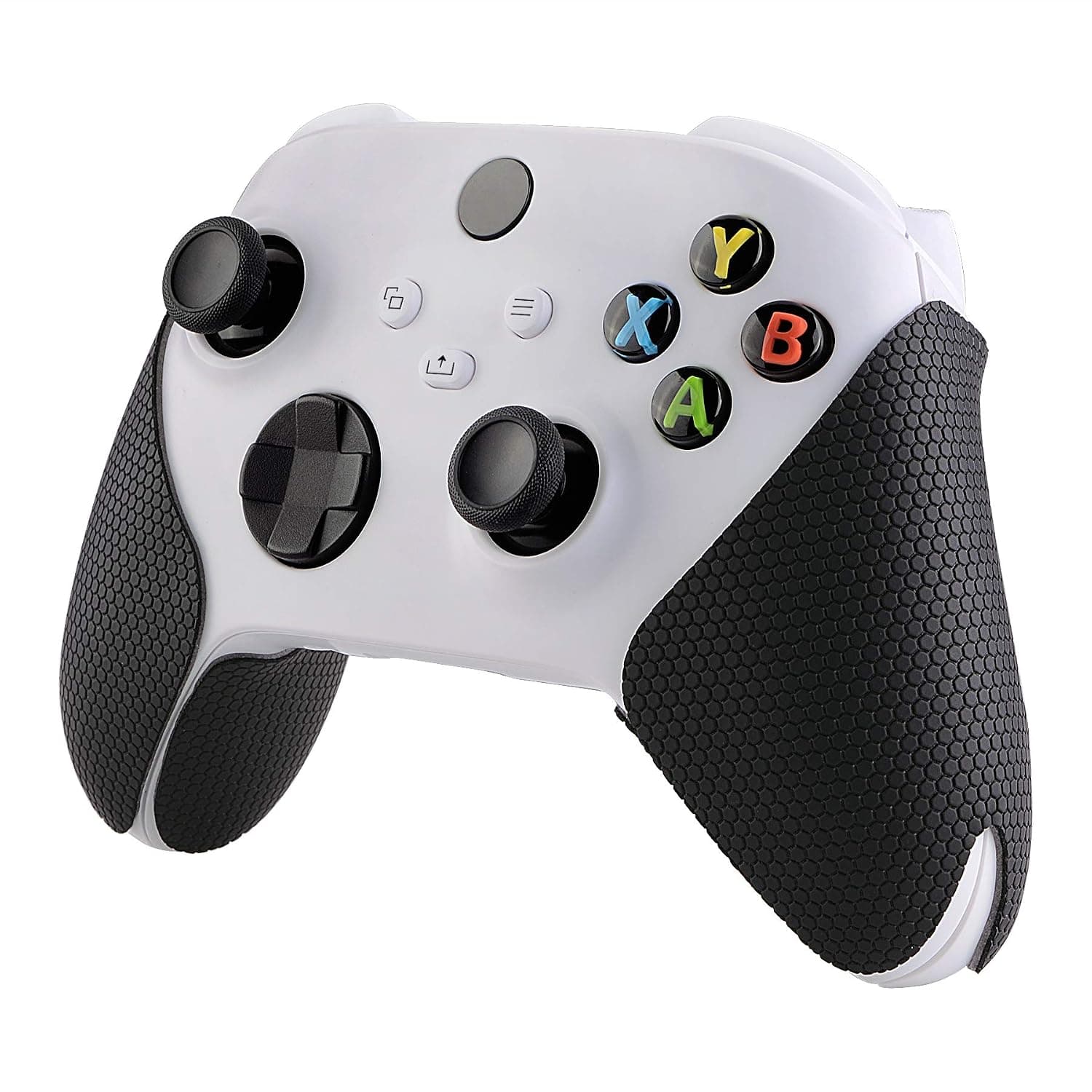 eXtremeRate PlayVital Anti-Skid Sweat-Absorbent Controller Grip for Xbox Series X/S Controller, Professional Textured Soft Rubber Pads Handle Grips for Xbox Series X/S Controller