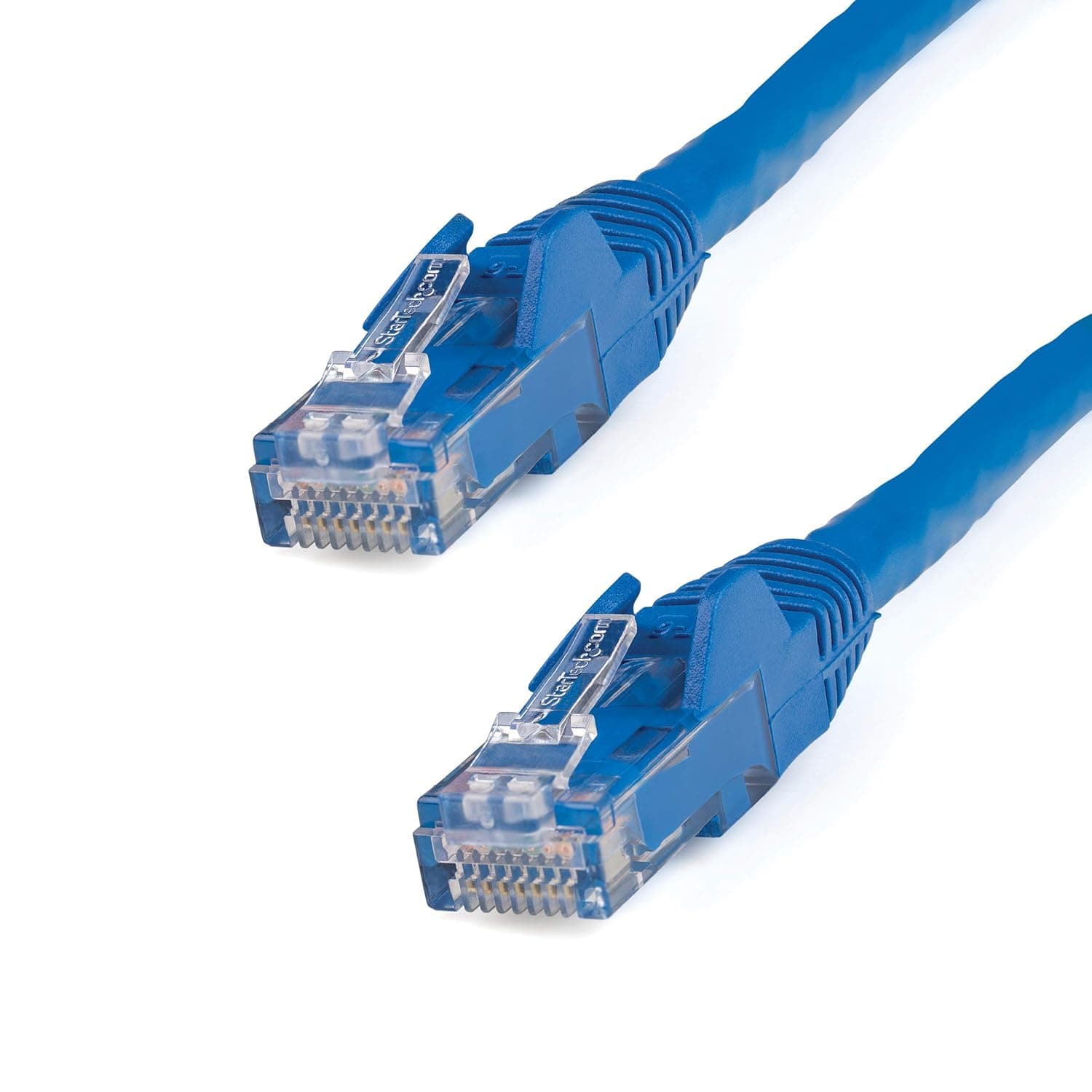 StarTech.com 3m CAT6 Ethernet Cable - Blue CAT 6 Gigabit Ethernet Wire -650MHz 100W PoE++ RJ45 UTP Category 6 Network/Patch Cord Snagless w/Strain Relief Fluke Tested UL/TIA Certified (N6PATC3MBL) | Gold-plated RJ45, Patch Cable, Ethernet Cord, 250Mhz, UTP, Strain Relief, 10Gbps speeds, 24AWG copper, UTP Network
