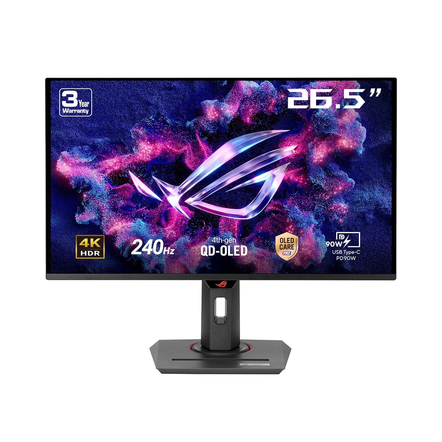 ASUS ROG Strix XG27UCDMG 27" OLED 4K 240Hz 0.03ms G-Sync Gaming Monitor